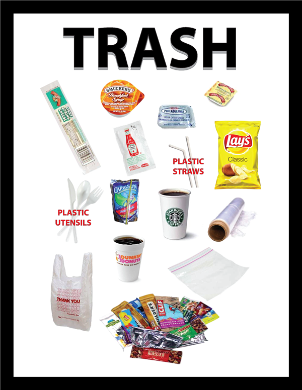 Trash Sign